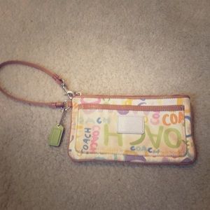 Coach wristlet 👛